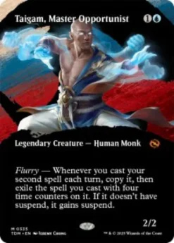 Taigam, Master Opportunist (borderless) - Tarkir: Dragonstorm Varianten