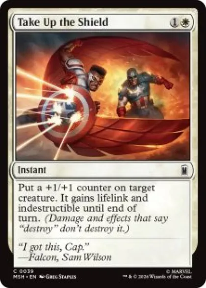 Take Up the Shield - Marvel Super Heroes