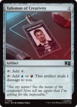 Talisman of Creativity (surge foil) - Marvel Super Heroes Commander