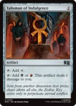 Talisman of Indulgence (surge foil) - Marvel Super Heroes Commander