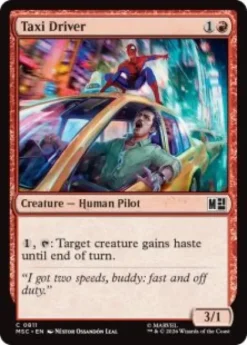 Taxi Driver (foil) - Marvel Super Heroes Commander