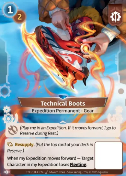 Technical Boots (F) - Altered Trial by Frost