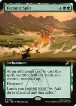 Tectonic Split (foil) (extended art) - Avatar: The Last Airbender Eternal Varianten