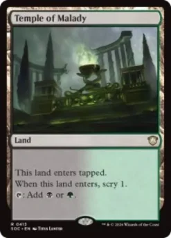 Temple of Malady - Secrets of Strixhaven Commander