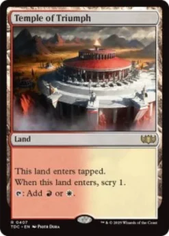 Temple of Triumph - Tarkir: Dragonstorm Commander