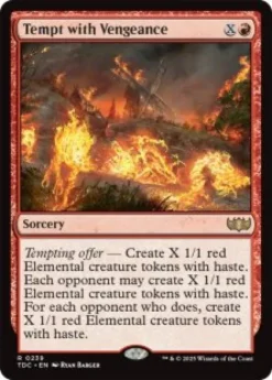 Tempt with Vengeance - Tarkir: Dragonstorm Commander