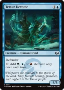 Temur Devotee - Tarkir: Dragonstorm