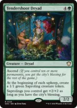 Tendershoot Dryad - Secrets of Strixhaven Commander