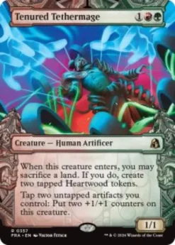 Tenured Tethermage (foil) (showcase) - Reality Fracture Varianten