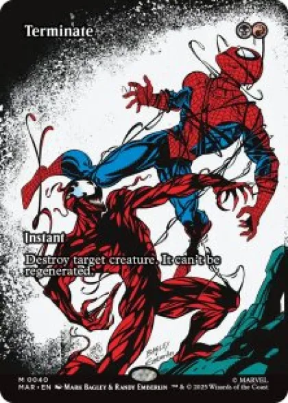 Terminate (#40) (borderless) - Marvel