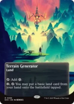 Terrain Generator (#88) (foil) (borderless) - Edge of Eternities Stellar Sights
