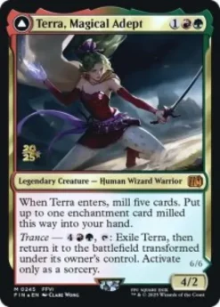 Terra, Magical Adept (foil) - Final Fantasy Prerelease Promo's