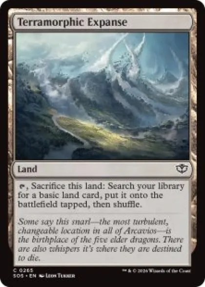 Terramorphic Expanse (foil) - Secrets of Strixhaven