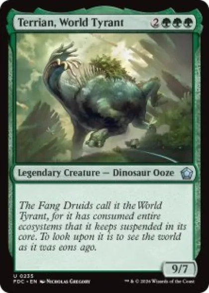 Terrian, World Tyrant - Foundations Commander Decks