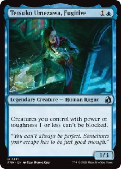 Tetsuko Umezawa, Fugitive (foil) - Reality Fracture
