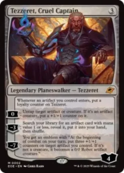 Tezzeret, Cruel Captain - Edge of Eternities