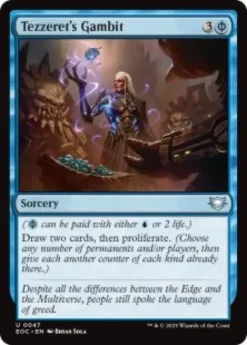 Tezzeret's Gambit - Edge of Eternities Commander