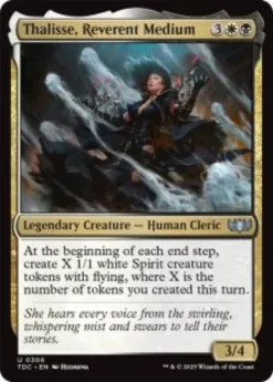 Thalisse, Reverent Medium - Tarkir: Dragonstorm Commander