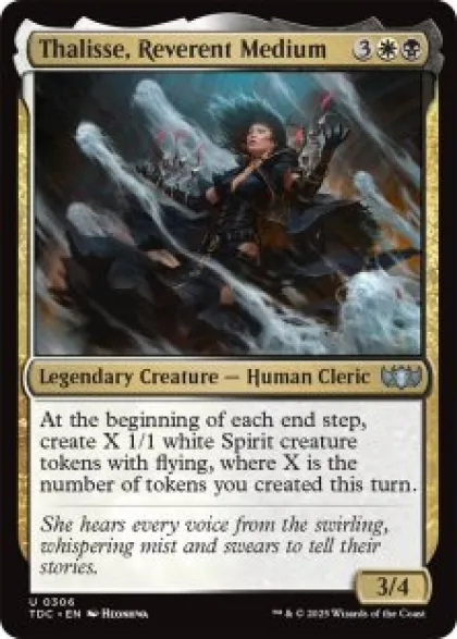 Thalisse, Reverent Medium - Tarkir: Dragonstorm Commander