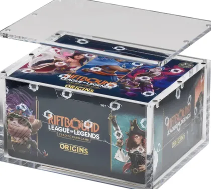 The Acrylic Box - League of Legends Riftbound Boosterbox Display Case