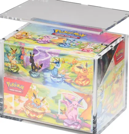 The Acrylic Box - Pokémon Mini 8-Tin Box Display Case