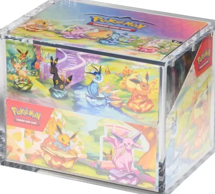 The Acrylic Box - Pokémon Mini 8-Tin Box Display Case