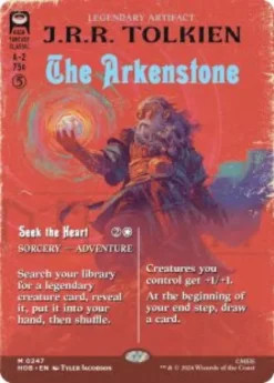 The Arkenstone (#247) (foil) (borderless) - The Hobbit Varianten