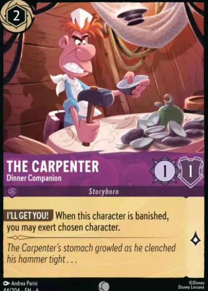 The Carpenter, Dinner Companion - Azurite Sea