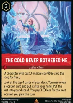 The Cold Never Bothered Me (foil) - Winterspell