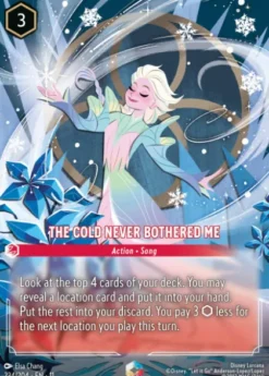 The Cold Never Bothered Me (foil) (borderless) - Winterspell