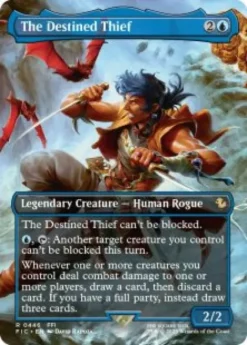 The Destined Thief (borderless) - Final Fantasy Commander Varianten