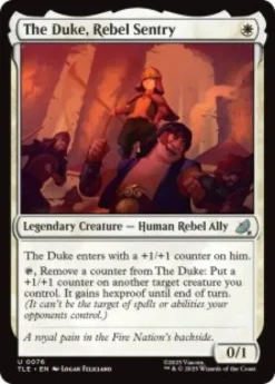 The Duke, Rebel Sentry - Avatar: The Last Airbender Eternal