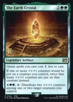 The Earth Crystal (foil) - Final Fantasy Prerelease Promo's