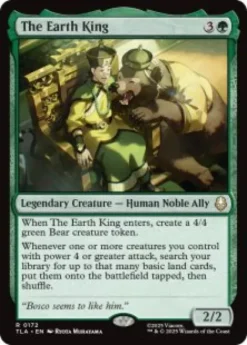 The Earth King (foil) - Avatar: The Last Airbender