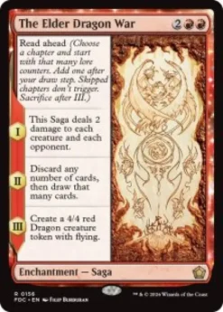 The Elder Dragon War - Foundations Commander Decks