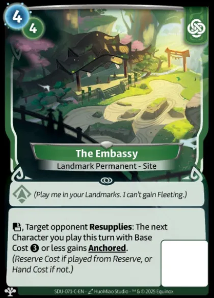 The Embassy (C) - Seeds of Unity