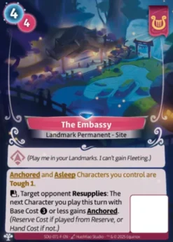 The Embassy (F) - Seeds of Unity