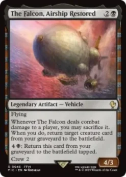 The Falcon, Airship Restored (surge foil) - Final Fantasy Commander