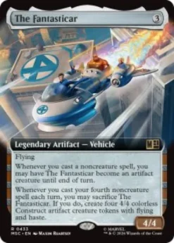The Fantasticar (extended art) - Marvel Super Heroes Commander Varianten