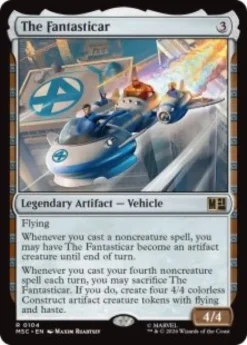 The Fantasticar (surge foil) - Marvel Super Heroes Commander