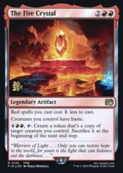 The Fire Crystal (foil) - Final Fantasy Prerelease Promo's