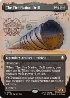 The Fire Nation Drill (borderless) - Avatar: The Last Airbender Varianten