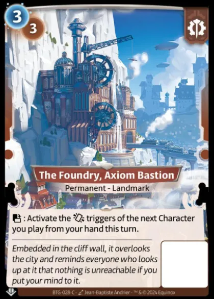 The Foundry, Axiom Bastion (C) - Altered Beyond the Gates