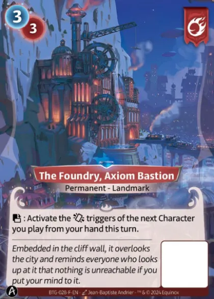 The Foundry, Axiom Bastion (F) - Altered Kickstarter