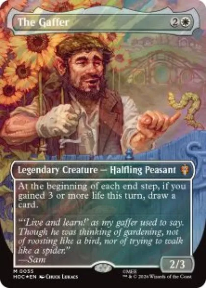 The Gaffer (#55) (surge foil) (borderless) - The Hobbit Eternal