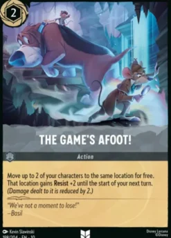 The Game's Afoot! (foil) - Whispers