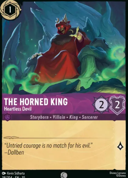 The Horned King, Heartless Devil (foil) - Whispers