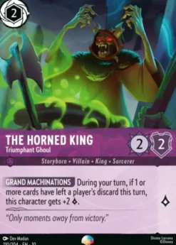 The Horned King, Triumphant Ghoul (foil) (borderless) - Whispers in the Well