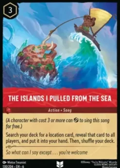 The Islands I Pulled From The Sea (foil) - Azurite Sea