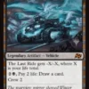 The Last Ride (foil) - Aetherdrift Planeswalker Stamped